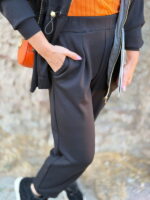 Siyah Fermuarlı Kapişonlu Takım - Görsel 5