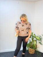 Bisiklet Yaka Fiyonklu Kolsuz Kazak - Görsel 3